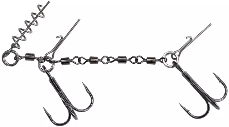 Mikado Jaws EVO Stinger Double - Shallow rigger og tilbehør - 5900637054733 - 1