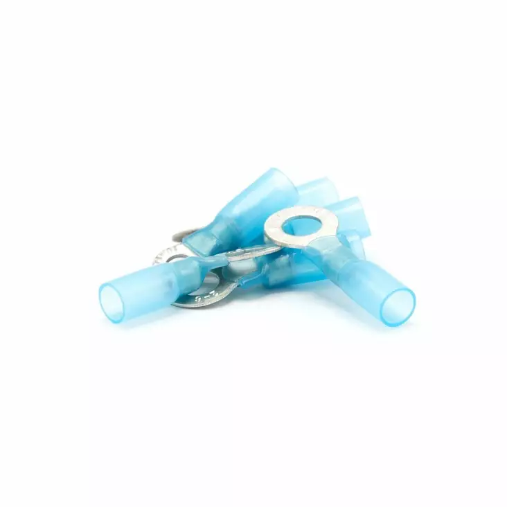Oceanflex Heat Shrink Tubing ring terminal 1.5-2.5mm² blue 5.3mm 100pcs - Kontakter og kabler - 7332467288503 - 1
