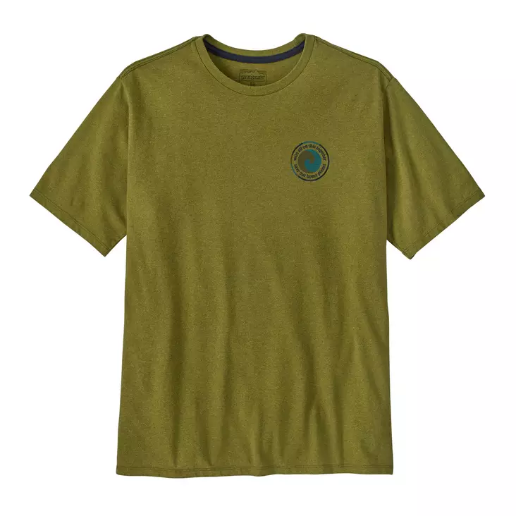 Patagonia Mens Unity Fitz Responsibili-Tee Graze Green - T-shirts - 196924933163 - 1
