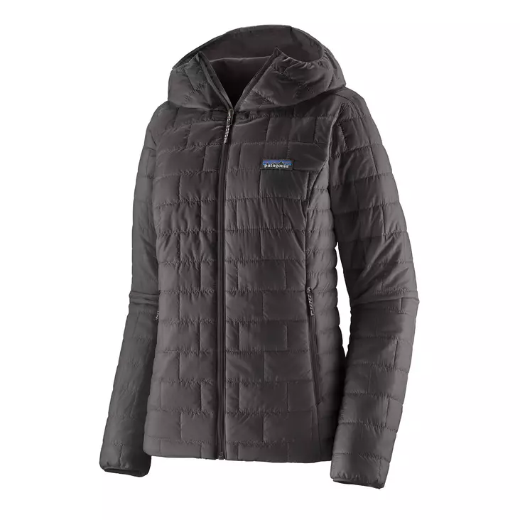 Patagonia Womens Nano Puff Hoody Black - Mellemlagjakker - 198077401193 - 1