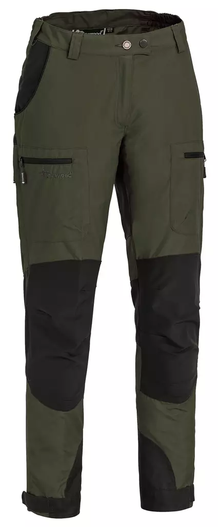 Pinewood W Caribou Trousers Black / Green - Dame jagtbukser - 7331090181373 - 1