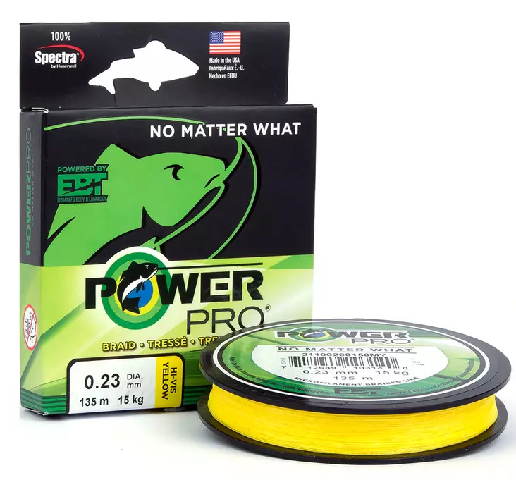Power Pro Super Line Yellow 135m - Fletteliner - 0712649103133 - 1