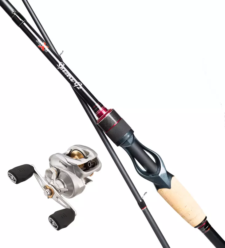 Saxa Spectre G2 8' 50-120g & 13Fishing Modus C2 - Kraftige fiskesæt til geddefiskeri - 0701202313 - 1