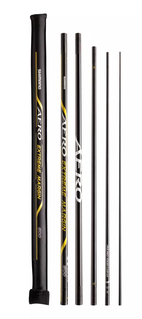 Shimano Aero Extreme Margin Pole 6,00m 4pc - Fiskestænger - 8717009876803 - 1