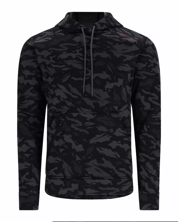 Simms CX Hoody Ghost Camo Black - Hættetrøjer - 694264610183 - 2