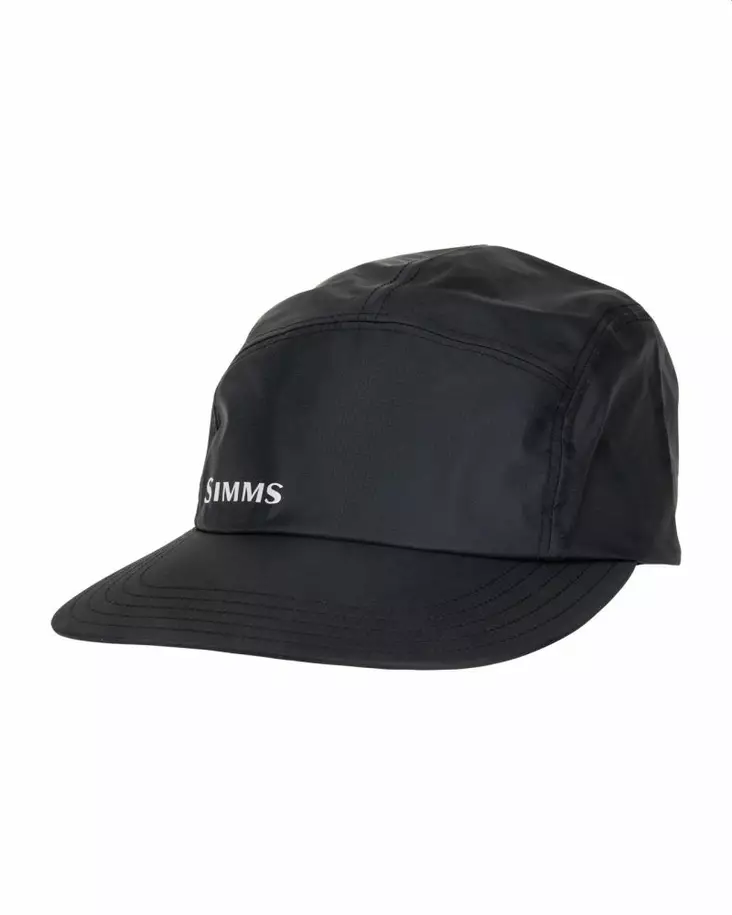 Simms Flyweight Gore-Tex Paclite Cap Black - Kasketter - 694264555613 - 1