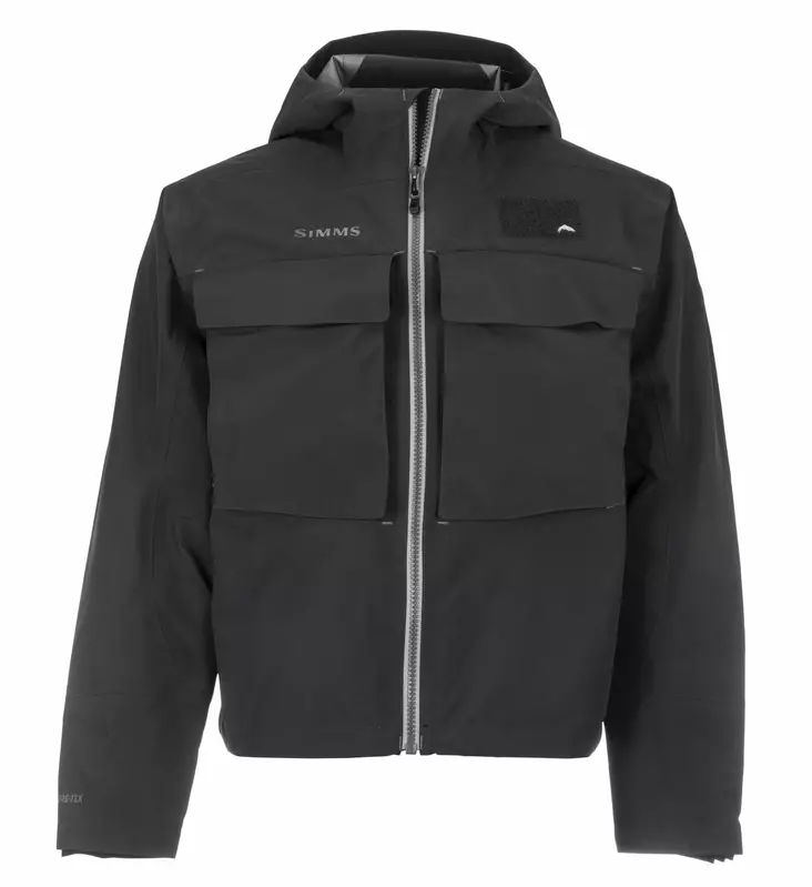 Simms Guide Classic Jacket Carbon - Vadejakker - 694264541203 - 1