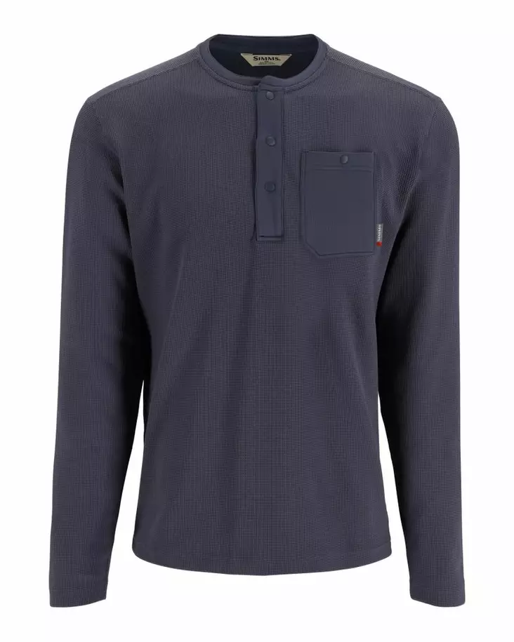 Simms Highline Henley Selvedge - Skjorter - 694264659823 - 2
