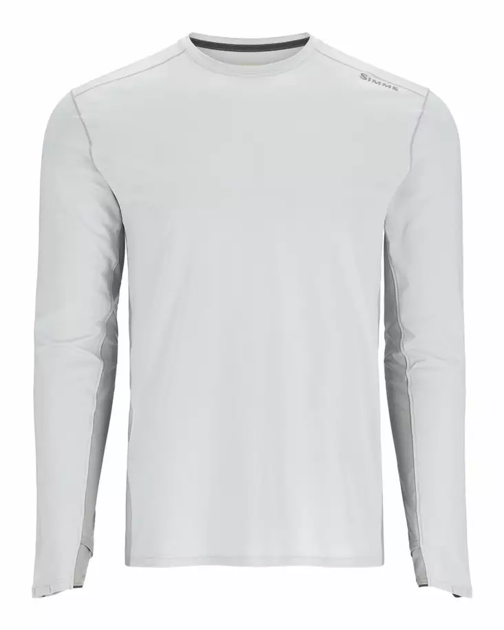 Simms SolarFlex Crew Sterling/Cinder - Skjorter - 694264611623 - 2