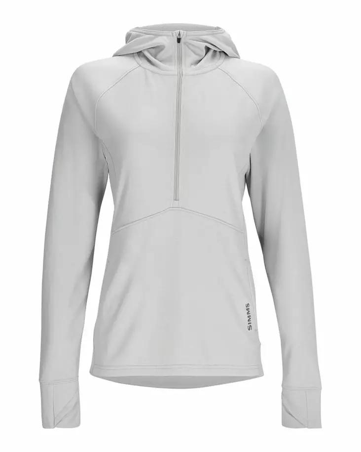 Simms Women's BugStopper Hoody Sterling Heather - Hættetrøjer - 694264649923 - 2