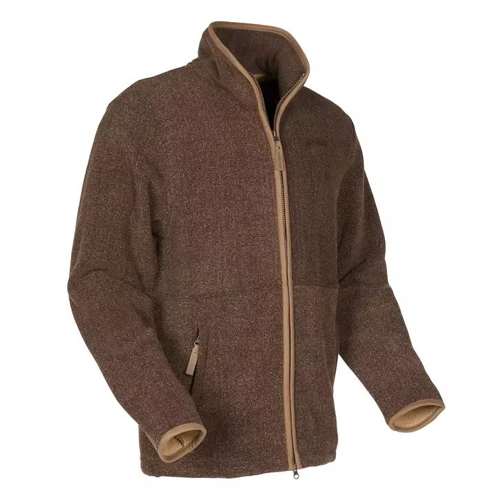Swedteam Crest Fleece Sweater Brown - Jægerens basis- og mellemlag - 7330144052133 - 1