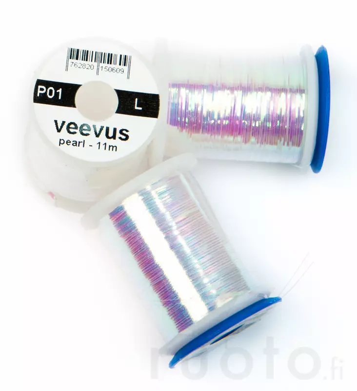 Veevus Pearl Tinsel - Kroprib - 762820150623 - 1