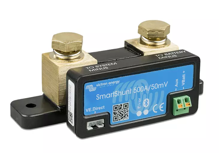 Victron SmartShunt 500A/50mV - Batterier og elektrisk tilbehør - 8719076044253 - 1