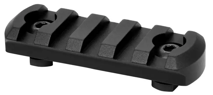 Warne M-LOK 5 Slot Rail, Black - Dele til rifler - 656813107513 - 1
