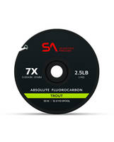 Scientific Anglers Absolute Fluorocarbon Trout Tippet - Fluorocarbon forfangsmateriale - 840309135474 - 1