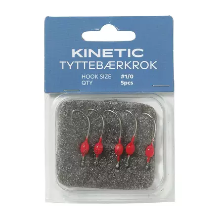 Kinetic Tyttebærkrok #1/0 - Circle- & J-kroge - 5707461328104 - 1