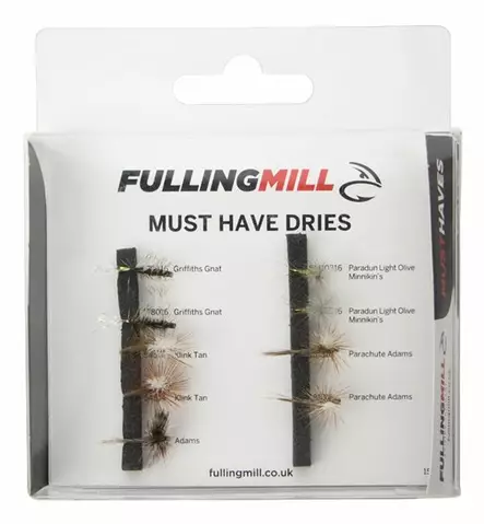 Fulling Mill Must Have Dries - Fluesortiment - 5054302048784 - 1