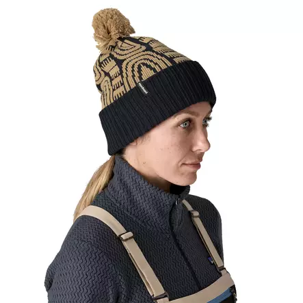Patagonia Powder Town Beanie Flow: Sunken Blue - Huer - 198077133674 - 2
