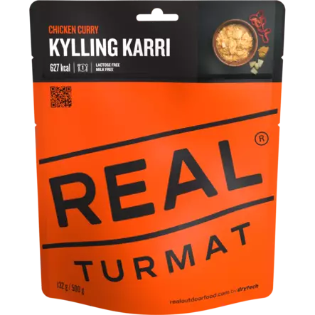 Real Turmat Chicken Curry - Campingmadras - 7036480052324 - 2
