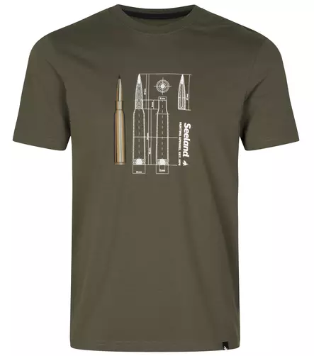 Seeland Bullet T-Shirt Grape Leaf - Jægertrøjer - 5714733651914 - 1