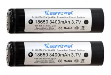 Ultracom Battery 18650 Sanyo 2pcs - Ultracom-hundesporer - 6970906550234 - 1
