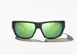 Bajio Piedra Black Matte Green Mirror Glass - Glaslinser - 840290904844 - 2