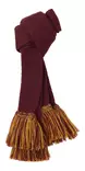 Laksen Garter Ties Wine W/Gorse+wine Fringe - Øvrigt jagttøj - 5707953729174 - 1