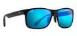 Maui Jim Red Sands - Matte Black Frame with Blue Hawaii Lens - Plastlinser - 603429041304 - 1