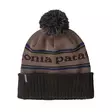Patagonia Powder Town Beanie Park Stripe: Marlow Brown - Huer - 198077389194 - 1