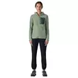 Patagonia Womens R1 Air Full-Zip Hoody Ellwood Green - Fleecetrøjer - 198077137894 - 4