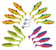 Patriot Baitfish 6cm Dark Water Mix - Lappefiskjigs - 6417512539364 - 1