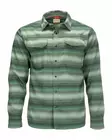 Simms Gallatin Flannel Shirt Moss Stripe - Skjorter - 694264554074 - 1