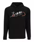 Simms Hook and Loop Hoody Black - Hættetrøjer - 694264667354 - 1