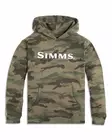 Simms Kid's Simms Logo Hoody Woodland Camo - Hættetrøjer - 694264620144 - 1