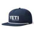 Yeti Flat Brim Rope Hat Navy - Kasketter - 888830270844 - 1
