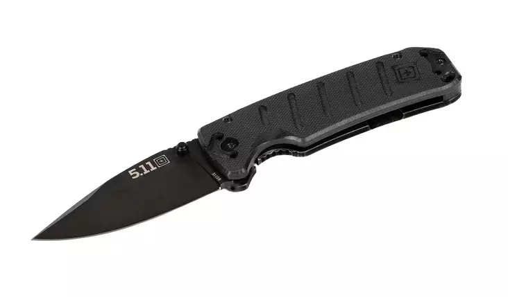 5.11 Ryker Dp Mini Black - Foldeknive - 888579418064 - 1