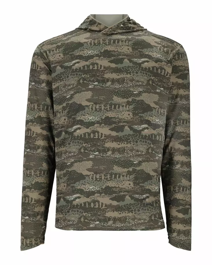 Simms Bugstopper Solarflex Hoody - Shroud Loden - Hættetrøjer - 694264679654 - 1