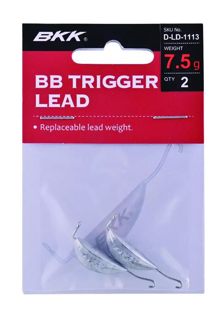 BKK BB Trigger Lead - Vægte til kastefiskeri - 6974190009874 - 1