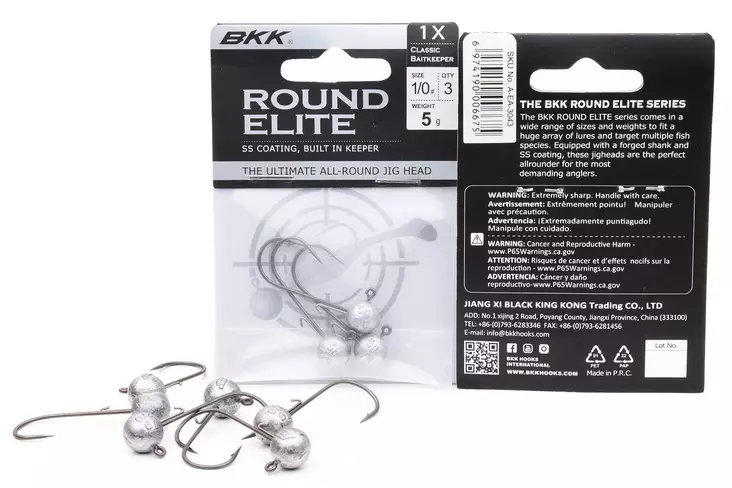 BKK Round Elite-Classic 10g 3pcs - Jighoveder - 6974190008754 - 1