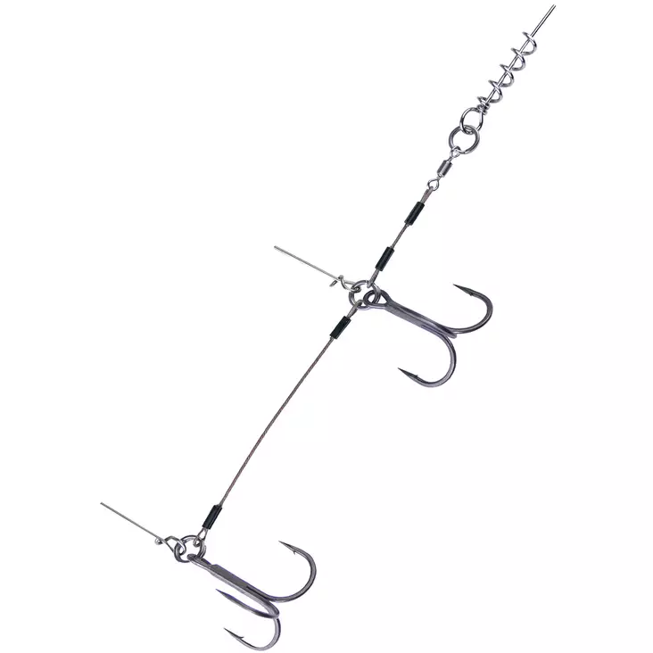 BKK Stinger Rig Teflon #3/0 1kpl - Shallow rigger og tilbehør - 4251549191254 - 1
