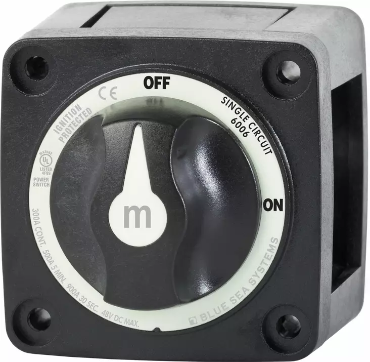 Blue Sea Battery mount switches 300A - Batterier og elektrisk tilbehør - 632085600624 - 1