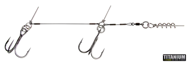 CWC Titanium Stinger - Shallow rigger og tilbehør - 7340029425884 - 1