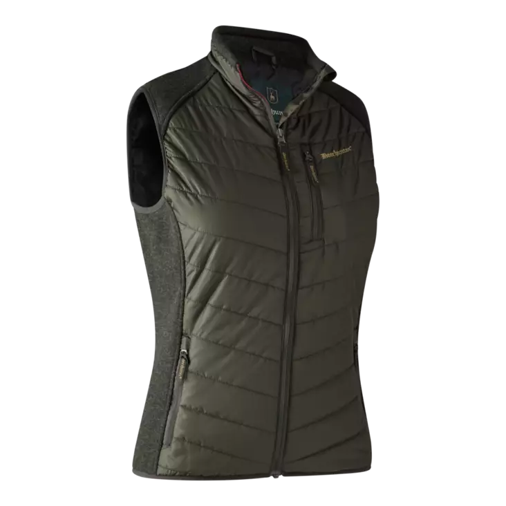 Deerhunter Lady Caroline Padded Waistcoat Timber - Damejagtjakker - 5702827186794 - 1