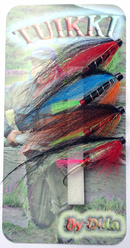 Dida Tuikki Tubefly Assortment 4pcs - Fluesortiment - 6430010610984 - 1