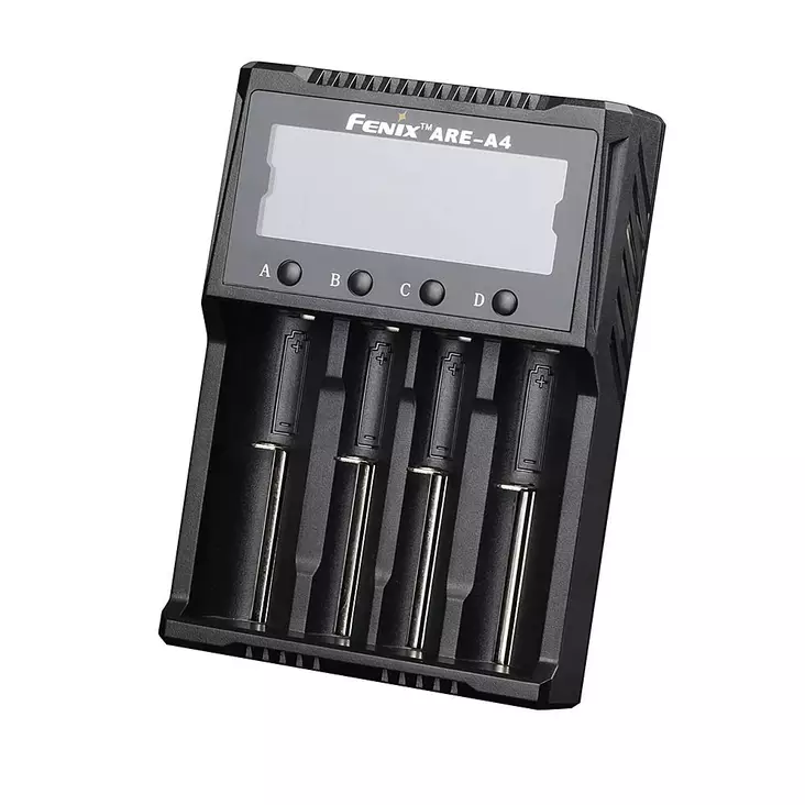 Fenix ARE-A4 18650 Batteriladdare för 4 Batterier - Lommelygter og søgelygter - 6942870306414 - 1