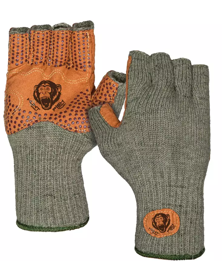Fish Monkey Wooly Glove Olive - Handsker - 850028536834 - 1