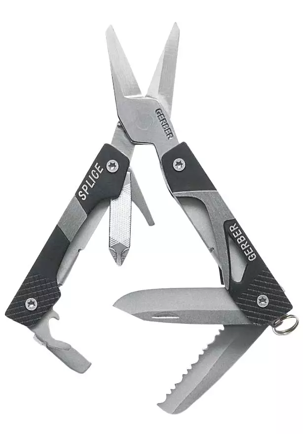 Gerber Splice Pocket Multi-Tool - Black - Multifunktionsværktøj - 013658111554 - 1