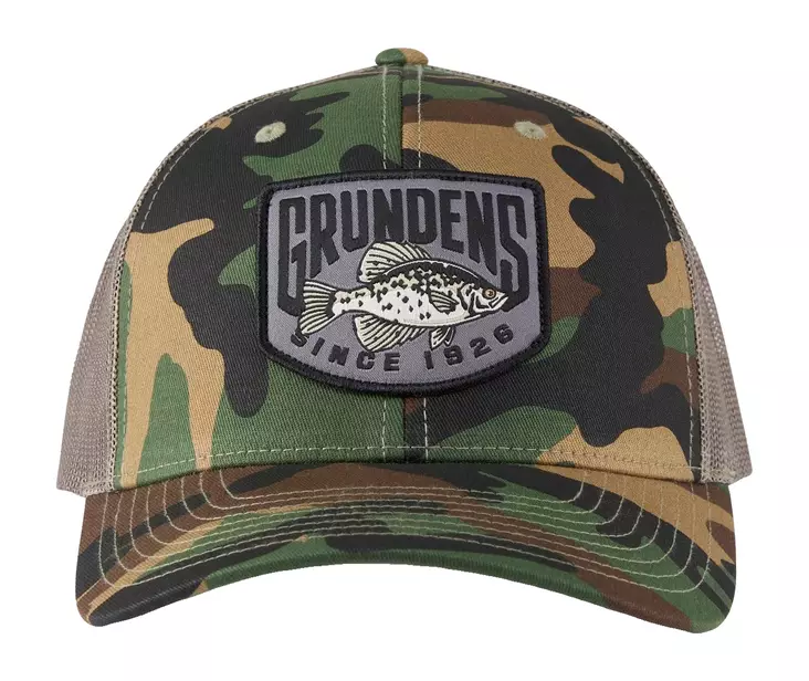 Grundens Crappie Patch Trucker Camo - Truckerkasketter - 0840316335584 - 1