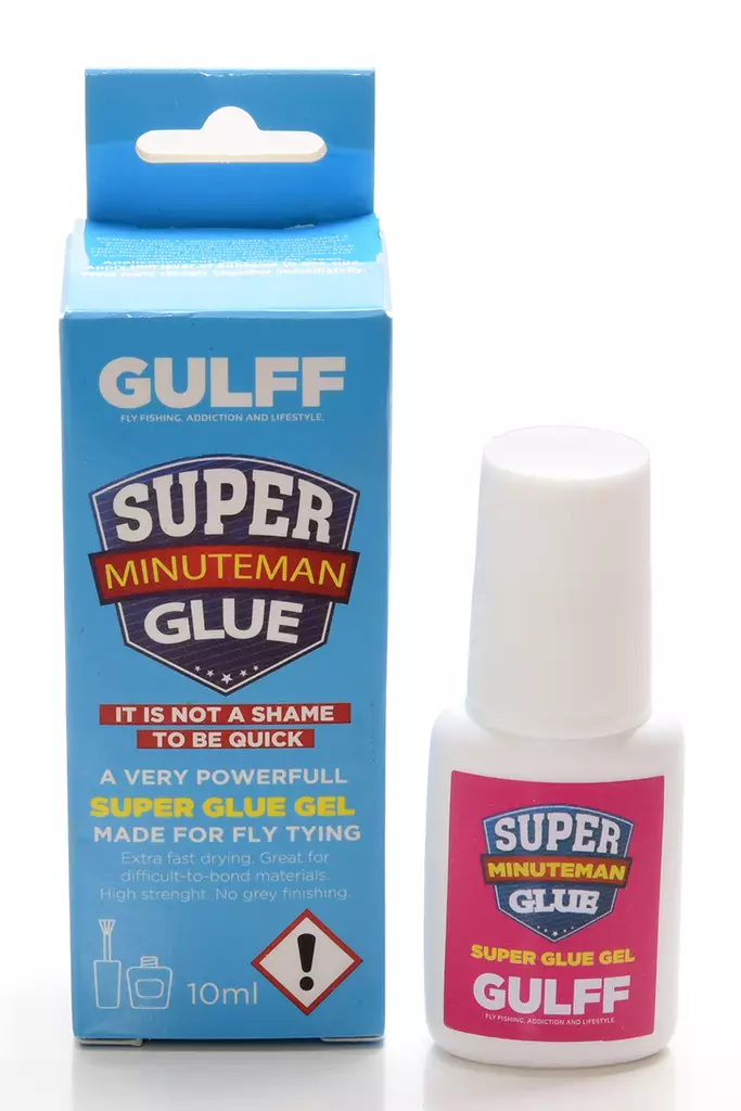 Gulff Minuteman GEL Super Glue 10ml -pikaliima - Hurtiglim - 6430068960574 - 1
