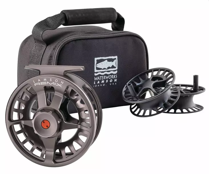 Lamson Remix HD Smoke 3-Pack - Waterworks Lamson -fluehjul - 708332008274 - 1
